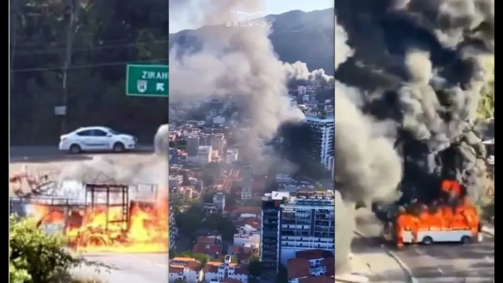 Get Ready For Blow Back Us Aided Mexican Forces In El Mencho Killing Resort Towns Burn In Chaos -