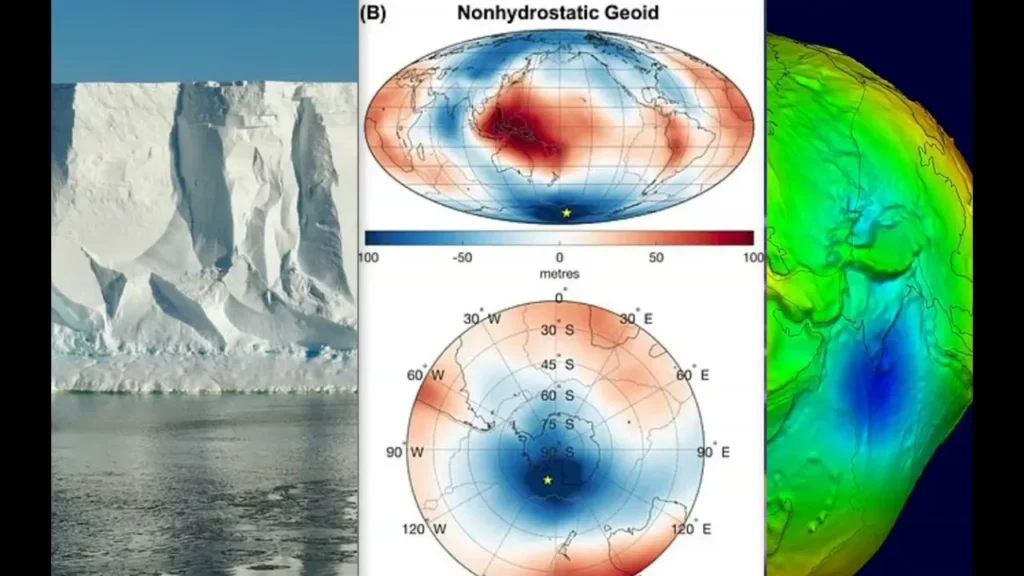 Gravity Hole In Antarcticas Ross Sea Has Sea Levels That Are 420Ft Lower Than Surrounding Water -