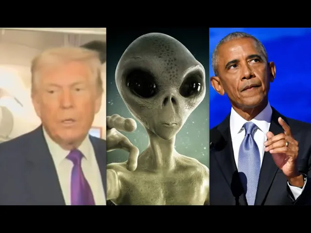 He Made A Big Mistake Trump Says Obama Revealed Classified Information On Existence Of Aliens -
