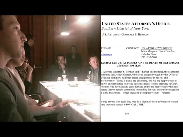 Huge Letter On Epsteins Death Dated With Day Before He Died Wild Party With Thiel Zuck Musk -