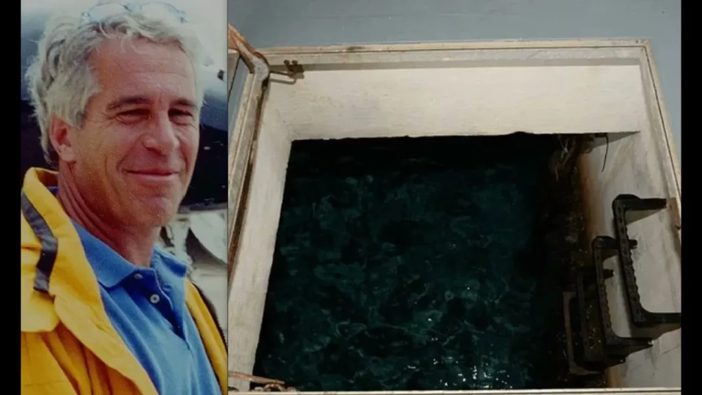 Jeffrey Epsteins Secret Tunnel Under Island Had Subterranean Screening Room Cots And Lockers -