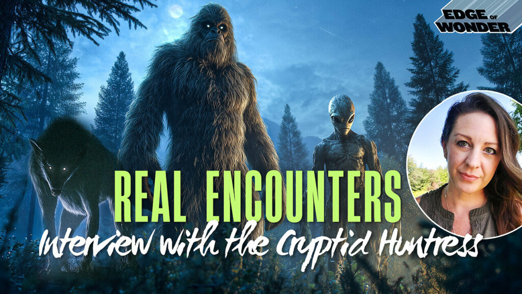 Real Encounters With Bigfoot Dogman Remote Viewing Interview With The Cryptid Huntress -