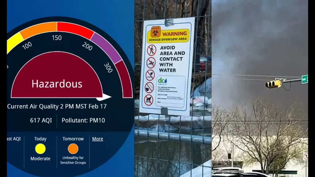 Toxic Air Sparks Warning For Millions To Lock Windows Trump Declares Massive Ecological Disaster -