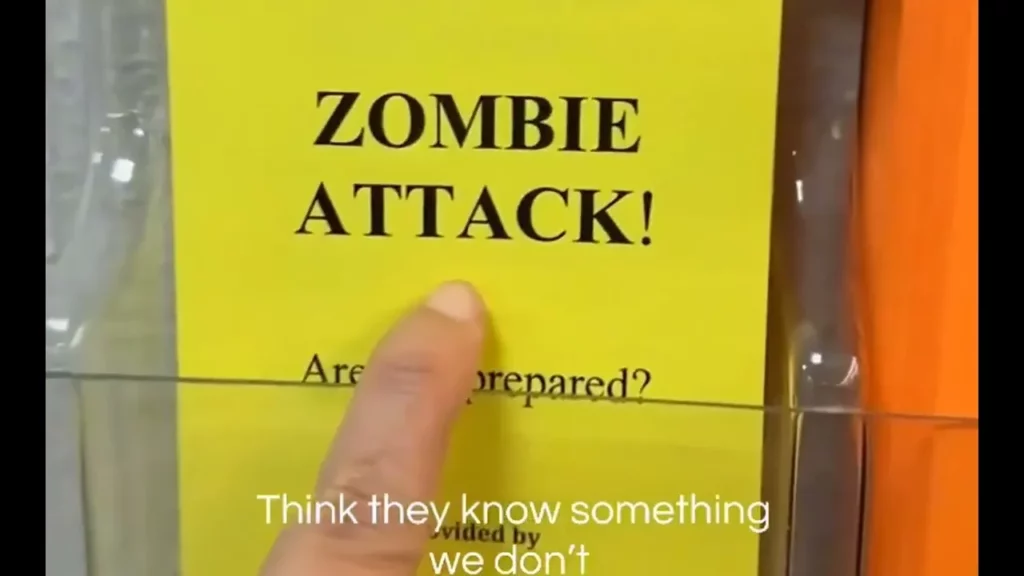 Are You Prepared Zombie Attack Survival Guides Are Now Being Distributed Inside Texas Courthouse -