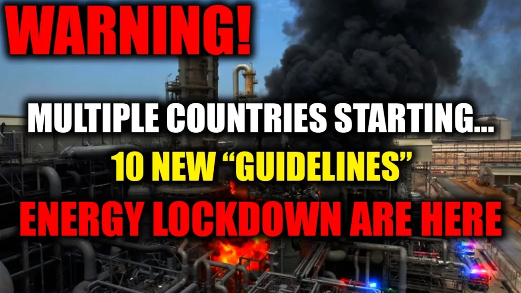 Energy Lockdowns Are Here This Is Freaking Everybody Out -