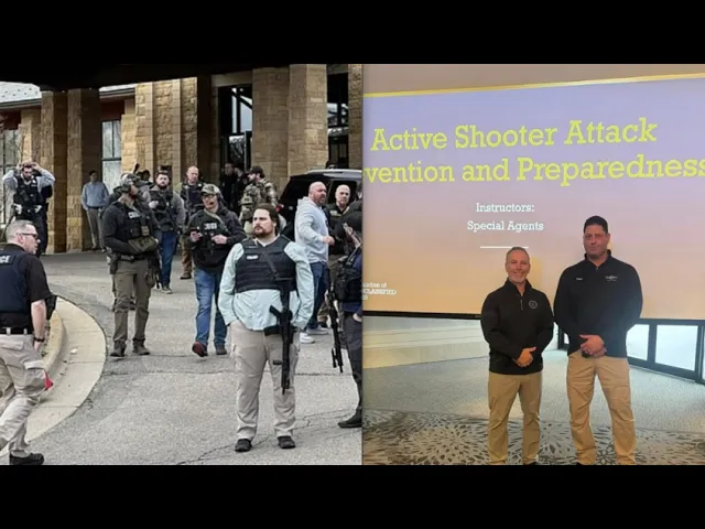 It Begins Michigan Synagogue Attack Shooter Threw Explosive After Ramming Car Into Temple -