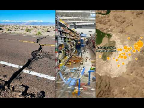 Earth Is Splitting Apart Strong 5 7M Earthquake Rocks Nevada Massive Swarm Of Over 100 Quakes -