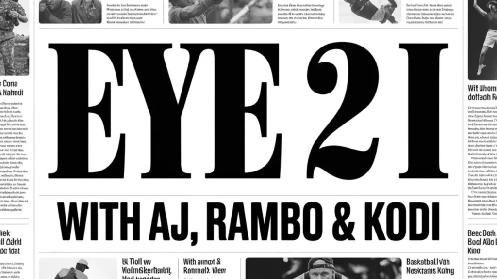 Eye 2 I With Aj Rambo And Kodi Ep 45 -