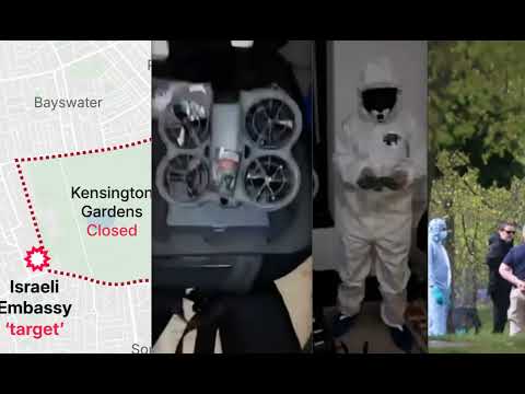 Radioactive Drone Threat Shuts Down Kensington Gardens Iran Linked Group Posted Ominous Video -