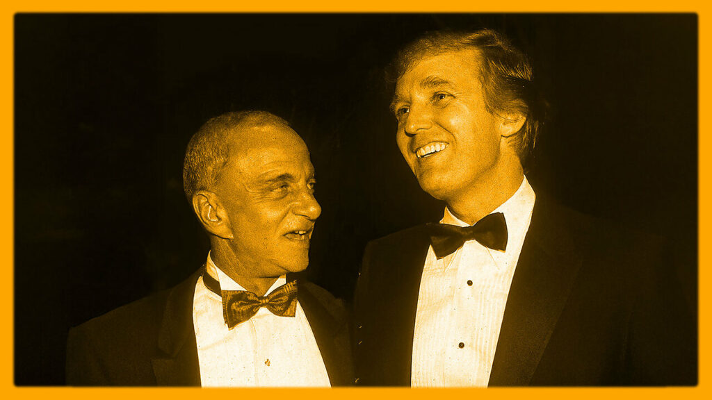 Roy Cohn And The Orange Colored Con Man -