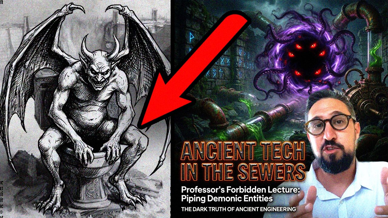 Ancient Tech In The Sewers Professors Forbidden Lecture 100 Proof Of Ritual -