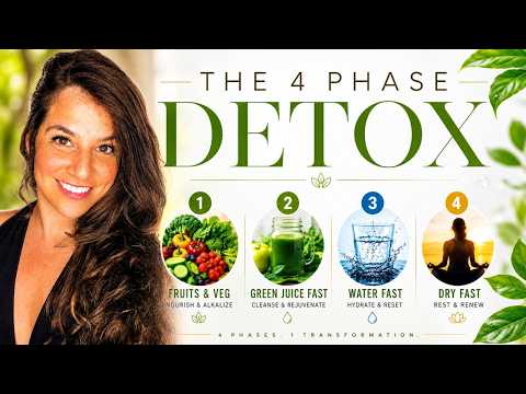 Learn The 4 Phases Of Detoxing The Body Emotionally And Physically -