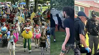 Massive Emergency Response Multiple Victims Shot Near Popular Ohio Festival Police Hunt Suspect -